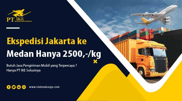 You are currently viewing Rekomendasi Ekspedisi Jakarta Medan Via Darat Mulai dari Rp 2500,- Aja!