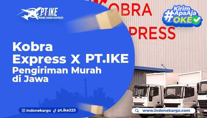 You are currently viewing Kobra Express X PT IKE Ahlinya Pengiriman Murah di Jawa