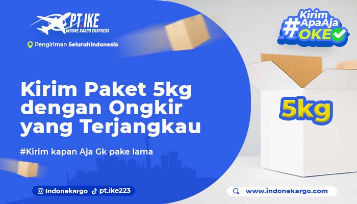 You are currently viewing Kirim Paket Diatas 5 Kg Lebih Murah Dengan PT IKE