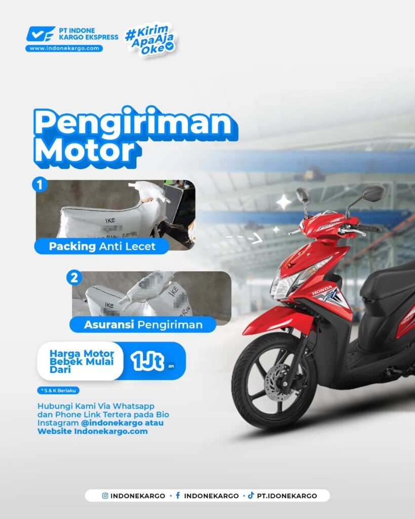 Jasa kirim Motor murah