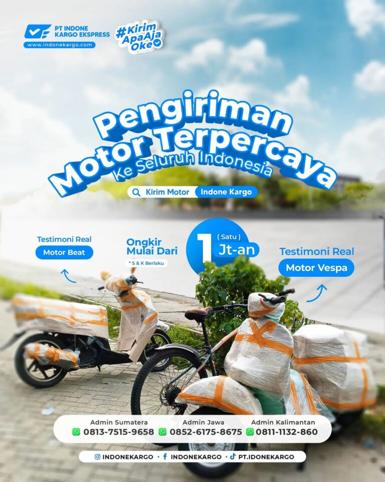 jasa kirim motor indone kargo ekspress